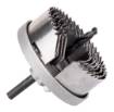 Wood hole cuttters 26 - 63 mm, h 25 mm, set 7 pcs
