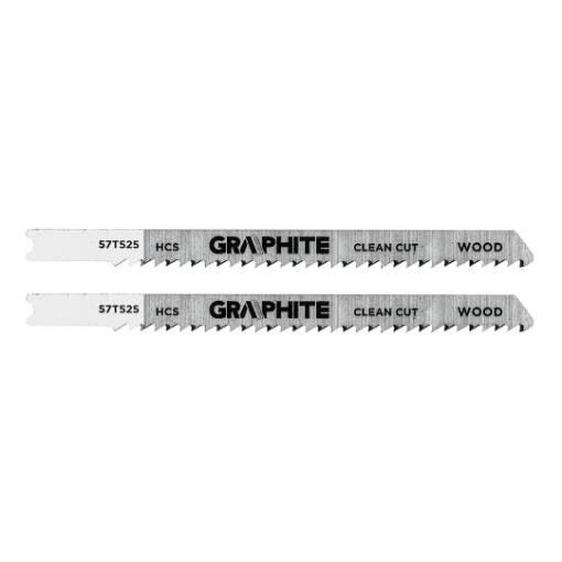 Jigsaw blade, 10 TPI, HSC, U-shaped handle, 2 pcs, clean cut