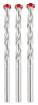 Set of concrete drill bits: 3, 4, 5, 6, 7, 8, 9, 10 mm, set of 8 pcs