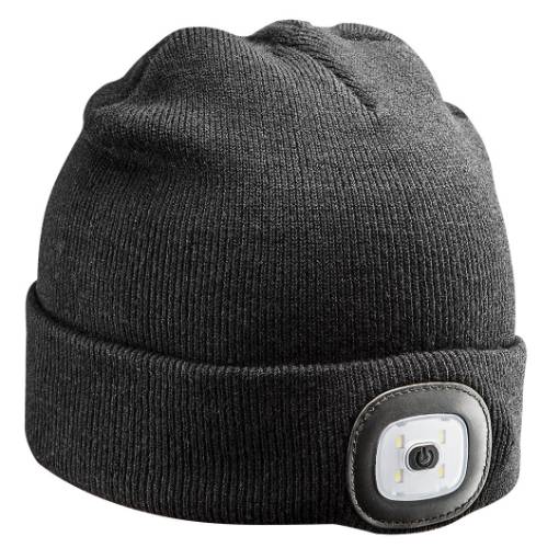 Cap with flashlight