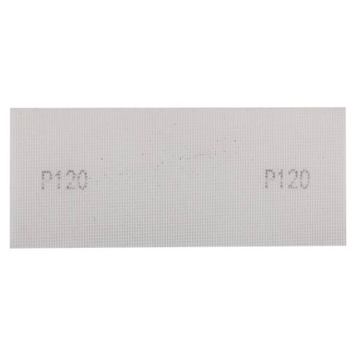Abrasive mesh white 115 x 280 mm, P120