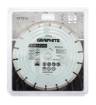 Segmented diamond cutting disc, 230 x 22.2 mm, dry and wet