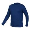 Long-sleeved T-shirt, navy blue, size XXL