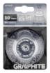 Cup wire brush 50 mm, crimped steel wire, with 6 mm shank