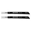 Jigsaw blade, 8 TPI, HSC, U-shaped handle, 2 pcs