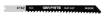 Jigsaw blade, 8 TPI, HSC, U-shaped handle, 2 pcs