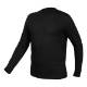Long-sleeved T-shirt, black, size S
