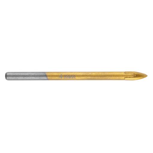 TiN universal drill, 4 mm