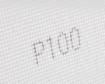 Abrasive mesh white 115 x 280 mm, P100