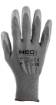 Work gloves, PU-coated polyester, 4131X, size 9 (card)