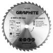 Saw blade, widia, 400 x 30 mm, 40 teeth