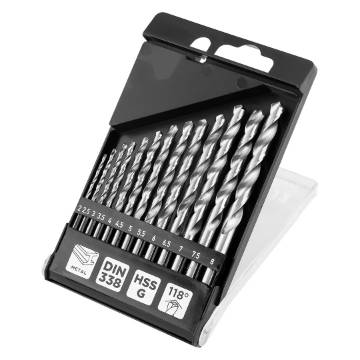HSS-G metal drill, 2 - 8 mm, set of 13 pcs