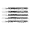 Jigsaw blades, 6 TPI, 10 TPI, T-handle, 5 pcs