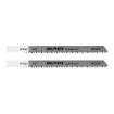 Jigsaw blade, 10 TPI, HSC, U-shaped handle, 2 pcs, reverse tooth, clean cut