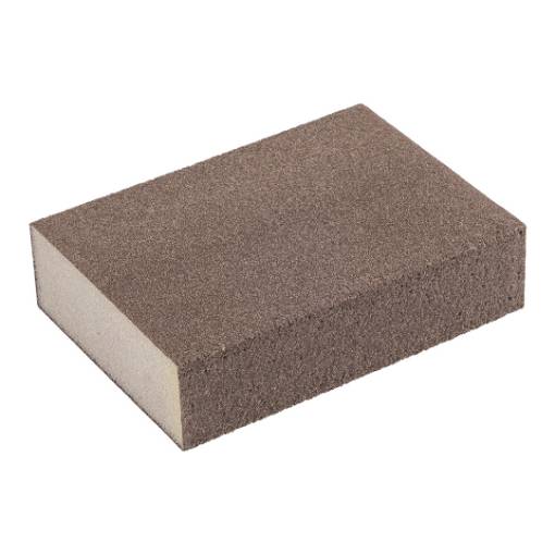 Abrasive sponge 70 x 25 x 100mm, P100