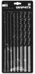Wood drill set: 4, 5, 6, 7, 8, 10, 12 x 300 mm, 7 pcs