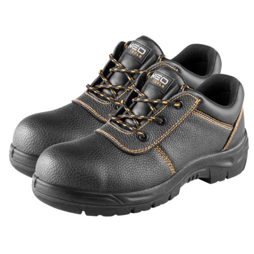 Leather half boots S1 SR FO, steel toecap, size 42