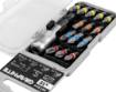 Bit set SL3/4/5, PH1/2/3, PZ1/2/3, TX10/15/20/25/30 x 25 mm, with holder magnet. 65 mm, 15 pcs.