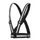 Reflective harness, black