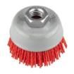 Nylon butt brush 60 mm, M14