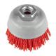 Nylon butt brush 60 mm, M14