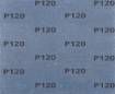 Abrasive cloth 230 x 280 mm, P120