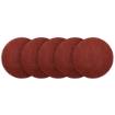 Velcro-backed sanding discs 150 mm, P120, 5 pcs, without holes