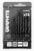 HSS metal drill, 1.5 - 6.5mm, set 13 pcs