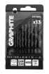 HSS metal drill, 1.5 - 6.5mm, set 13 pcs