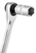 Set of 25 mm bits and sockets with ratchet and 60 mm magnetic holder, 24 pieces.