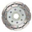 Diamond grinding disc, 2 segments, 125 x 22.2 mm, dry