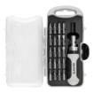 Bit set with magnetic holder with ratchet 115 mm, 21 pcs