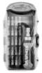 Bit set with magnetic holder with ratchet 115 mm, 21 pcs