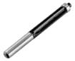 Straight  milling cutter for wood with bearing, widia, 9.5 x 38 mm, shank 8 mm