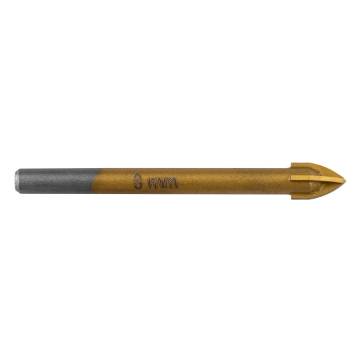 TiN universal drill, 8 mm