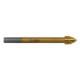TiN universal drill, 8 mm