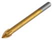TiN universal drill, 8 mm