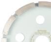 Diamond grinding disc, 1 segment, 125 x 22.2 mm, dry