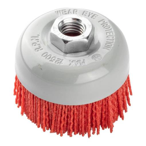 75 mm nylon butt brush, M14