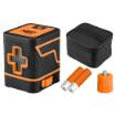 Crossed laser 15 m, green, case