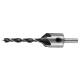 Wood chamfer drill bit 5 mm/16 mm
