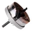 Wood hole cuttters 26 - 63 mm, h 25 mm, hardened teeth, set 7 pcs