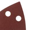 Sanding paper, velcro, iron 102 x 152 mm, P180, 5 pcs, with 11 holes