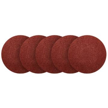 Velcro-backed sanding discs 150 mm, P180, 5 pcs, without holes