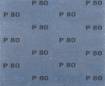 Abrasive cloth 230 x 280 mm, P80