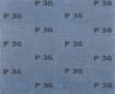 Abrasive cloth 230 x 280 mm, P36