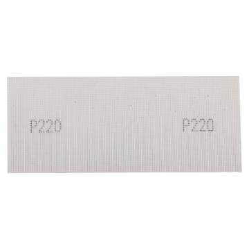 Abrasive mesh white 115 x 280 mm, P220