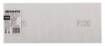 Abrasive mesh white 115 x 280 mm, P220