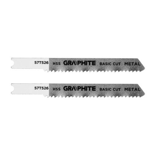 Jigsaw blade, 12 TPI, HSS, U-shaped handle, 2 pcs