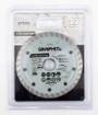 Turbo cutting diamond disc, 115 x 22.22 mm, dry